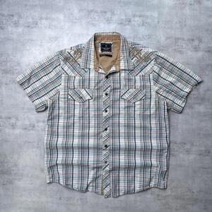 Y2K Marc Ecko 00s Grunge Button up shirt sleeve shirt